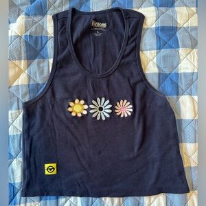Universal Studios Minion flowers tank top